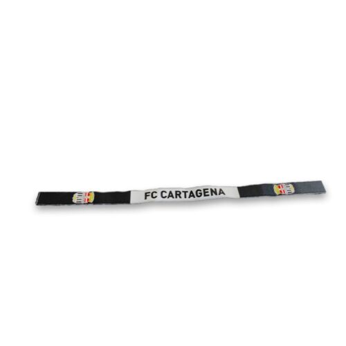 Pulsera FC CARTAGENA BLANCAYNEGRA - Imagen 1